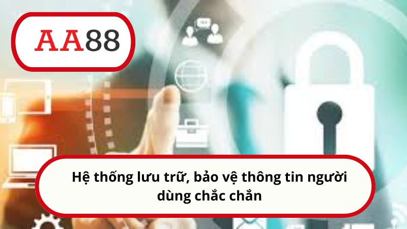 Chính sách bảo mật 2 Hệ thống lưu trữ, bảo vệ thông tin người dùng chắc chắn